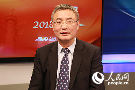 全國人大常委會副委員長、民進(jìn)中央主席蔡達(dá)峰(人民網(wǎng)記者王喆 攝)